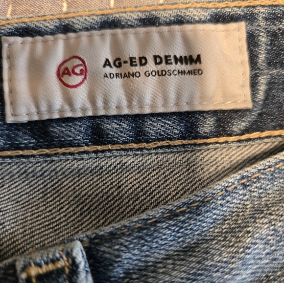 AG Adriano Goldschmied Blue Denim Jeans - Picture 4 of 6